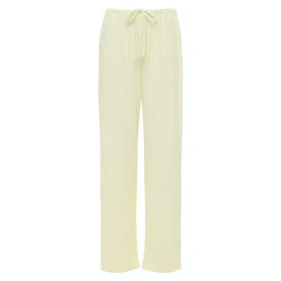 Montce Buttercream Rib Drawstring Pant