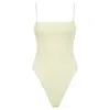 Montce Buttercream Rib Jacelyn One-piece