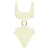 Montce Buttercream Rib Ky One-piece