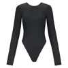 Montce Charcoal Gabi Added Coverage One-piece In Black