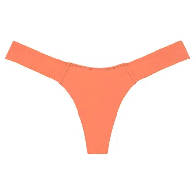 Montce Coral Added Coverage Uno Bikini Bottom In Orange