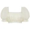 Montce Cream Marcela Top In White