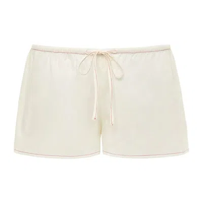 Montce Low-rise Drawstring Short In White