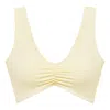 Montce Cream Rib Kim Variation Bikini Top