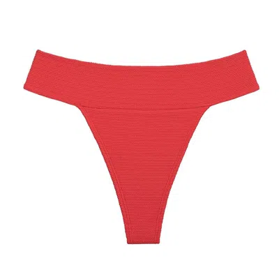Montce Crimson Micro Scrunch Tamarindo Bikini Bottom In Multi