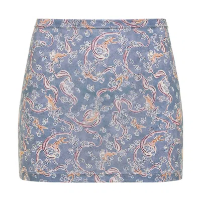 Montce Cupid Micro Skirt In Multi