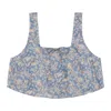 Montce Cupid Square Neck Crop Top In Multi