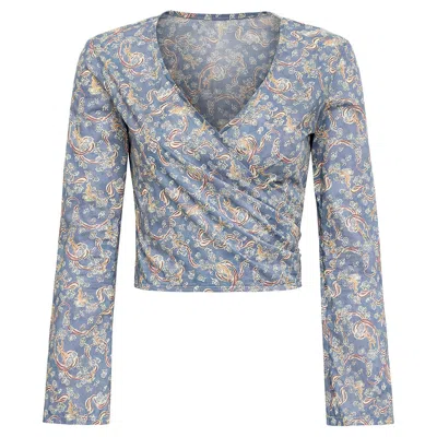 Montce Cupid Wrap Top In Multi
