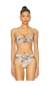 Montce Devin Rosa Bikini Top In Multi