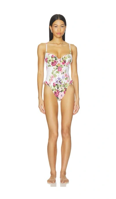 Montce Devin Ruffle One Piece In Multi