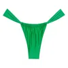 Montce Emerald Shimmer Sandra Bikini Bottom In Green