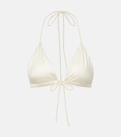 Montce Emma Bikini Top In White