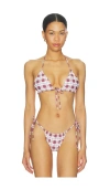 Montce Emma Bikini Top In Multi