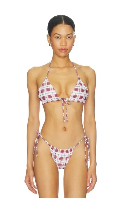 Montce Emma Bikini Top In Multi