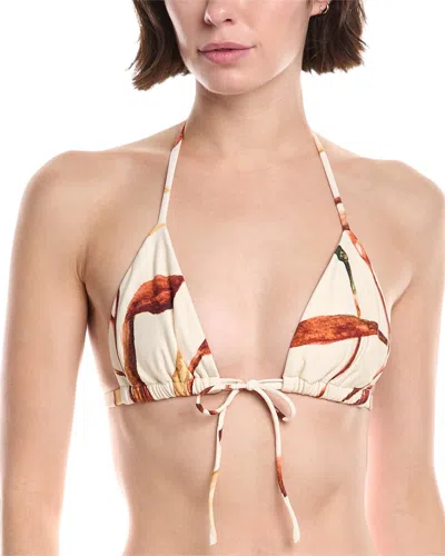 Montce Emma Bikini Top In Neutral