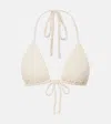 Montce Emma Loop Bikini Top In White
