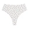 Montce Fruity Floral Paulina Bikini Bottom In Neutral