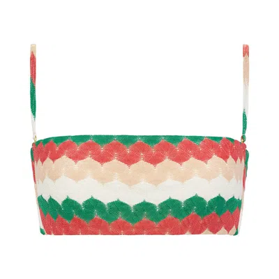 Montce Gelato Summer Bikini Top In Multi
