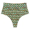 Montce Groovy Added Coverage High Rise Bikini Bottom