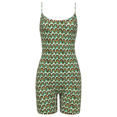 Montce Groovy Alina Midi Onesie In Multi