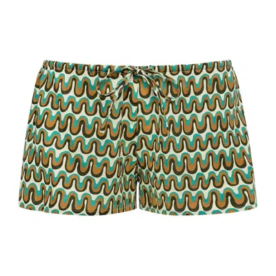 Montce Groovy Low-rise Drawstring Short In Multi