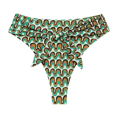 MONTCE GROOVY PAULA TIE-UP BIKINI BOTTOM