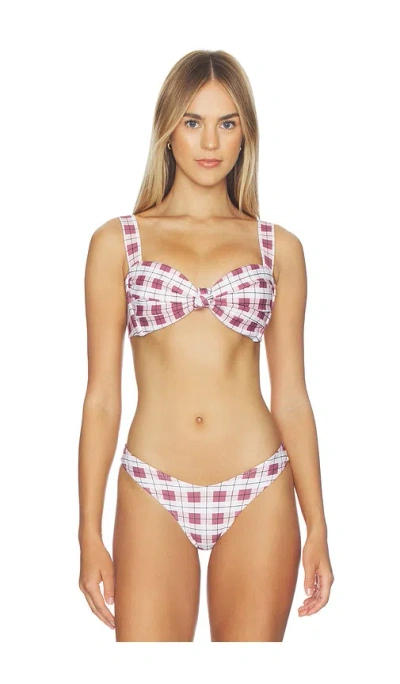 Montce Hayden Bikini Top In Brown