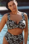 Montce Hayden Plus Bikini Top In Gray