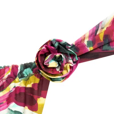 Montce Isla Floral Removable Rose Pin In Multi