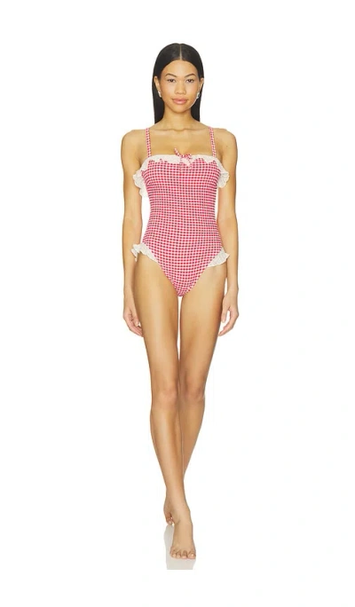 Montce Jacelyn Ruffle One-piece In Multi