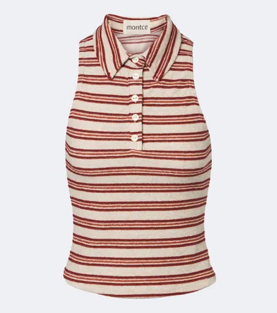 Montce Joan Striped Top In Multi