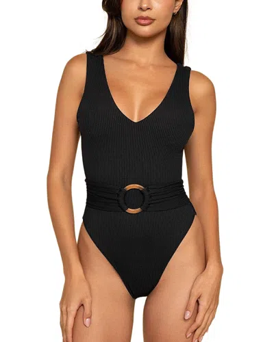 Montce Kim One Piece Swimsuit In Black