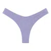 Montce Lavender Crochet Added Coverage Lulu Bikini Bottom