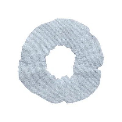 Montce Light Denim Scrunchie In Blue