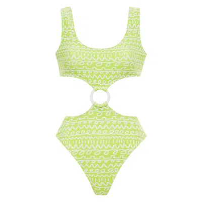 MONTCE LIME ICING KY ONE-PIECE
