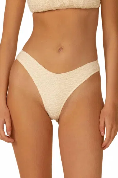 Montce Lulu Bikini Bottom In Amalia Texture In Animal Print