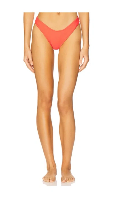 Montce Lulu Bikini Bottom In Red