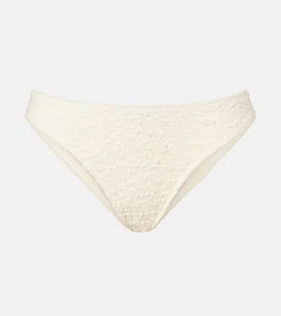 Montce Lulu Zigzag Bikini Bottoms In Neutral