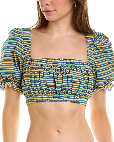 Montce Marcela Cover-up Top In Animal Print