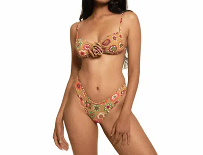 Montce Mazzy Floral Lulu Bikini Bottom In Multi