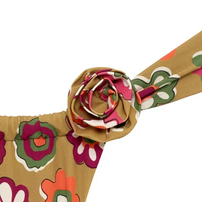 Montce Mazzy Floral Removable Rose Pin In Multi