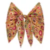 Montce Mazzy Floral Silk Sarong In Green