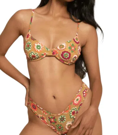 MONTCE MAZZY LULU BIKINI TOP IN MAZZY FLORAL