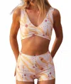 Montce Micro Bike Short In Palmas In Multi