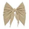 Montce Neutral Stripe Sarong In Multi