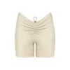 Montce Oat Texture Sydney Midi Short In Multi