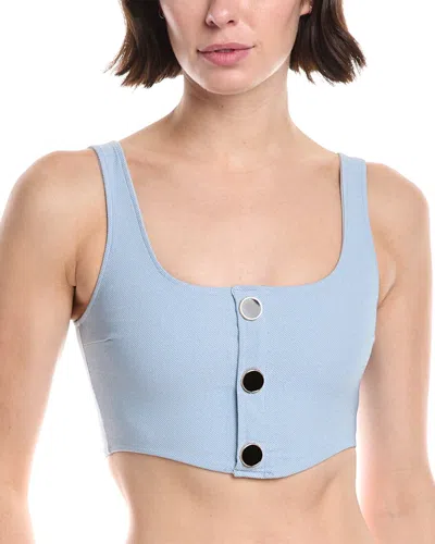 Montce Olivia Corset Top In Blue
