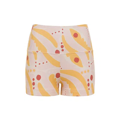 Montce Palmas Micro Bike Short In Pink