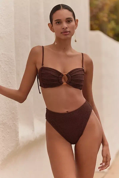 Montce Paula Bikini Bottoms In Brown