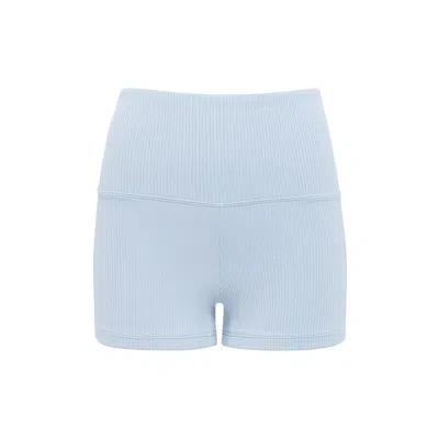 Montce Peri Rib Micro Bike Short In Blue